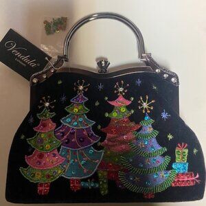 Vendula London Christmas Purse - Brand New with Tag & Extra Sequins.